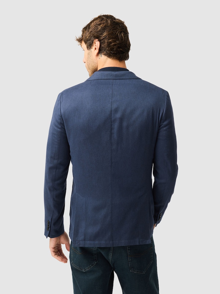 Rodd & Gunn Blue Deveron Slim Fit Jacket - Image 2 of 6