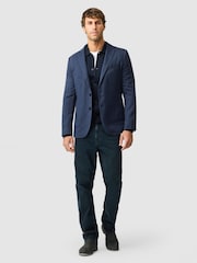 Rodd & Gunn Blue Deveron Slim Fit Jacket - Image 3 of 6