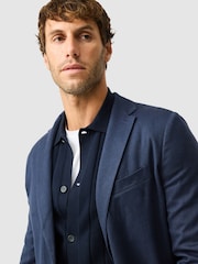 Rodd & Gunn Blue Deveron Slim Fit Jacket - Image 4 of 6