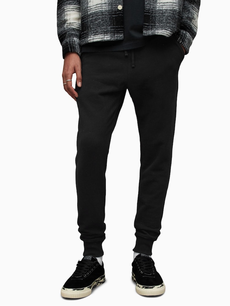 AllSaints Black Raven Sweat Trousers - Image 1 of 4
