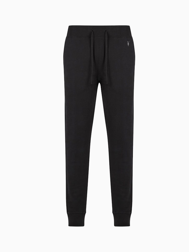 AllSaints Black Raven Sweat Trousers - Image 4 of 4