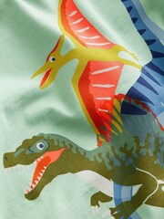 Boden Green Riso Printed 100% Cotton T-Shirt - Image 3 of 3