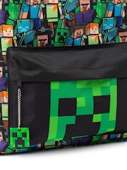 Vanilla Underground Minecraft dečki Creeper And Zombie All-Over potisk; vzorec nahrbtnik - Slika 6 iz 6