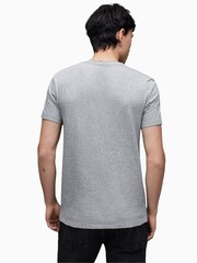 AllSaints Grey Tonic Crew 100% Cotton T-Shirts 3 Pack - Image 3 of 7
