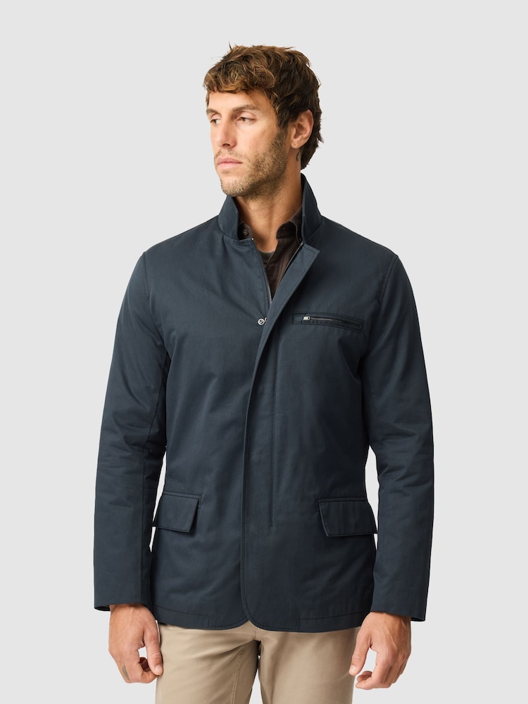 Rodd & Gunn Blue Winscombe 2.0 Jacket - Image 1 of 6