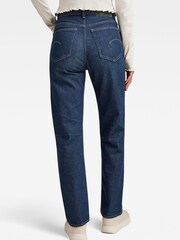 G Star Viktoria Straight-Jeans mit hohem Bund, Blau - Bild 2 von 6