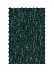 Dark Teal Green Chenille Made to Measure Curtains - Image 9 of 9