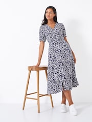 Crew Clothing Floral Button Down Lola Dress - Image 1 of 5