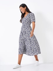 Crew Clothing Floral Button Down Lola Dress - Image 3 of 5