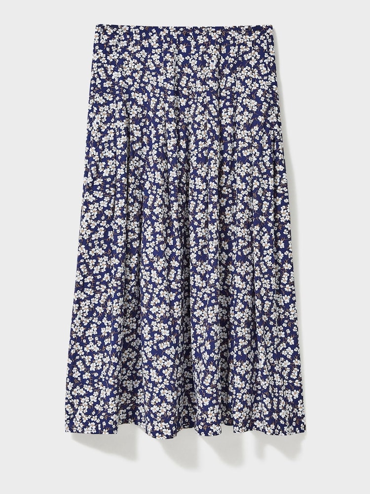 Crew Clothing Pleated Floral Skirt - Image 5 of 5
