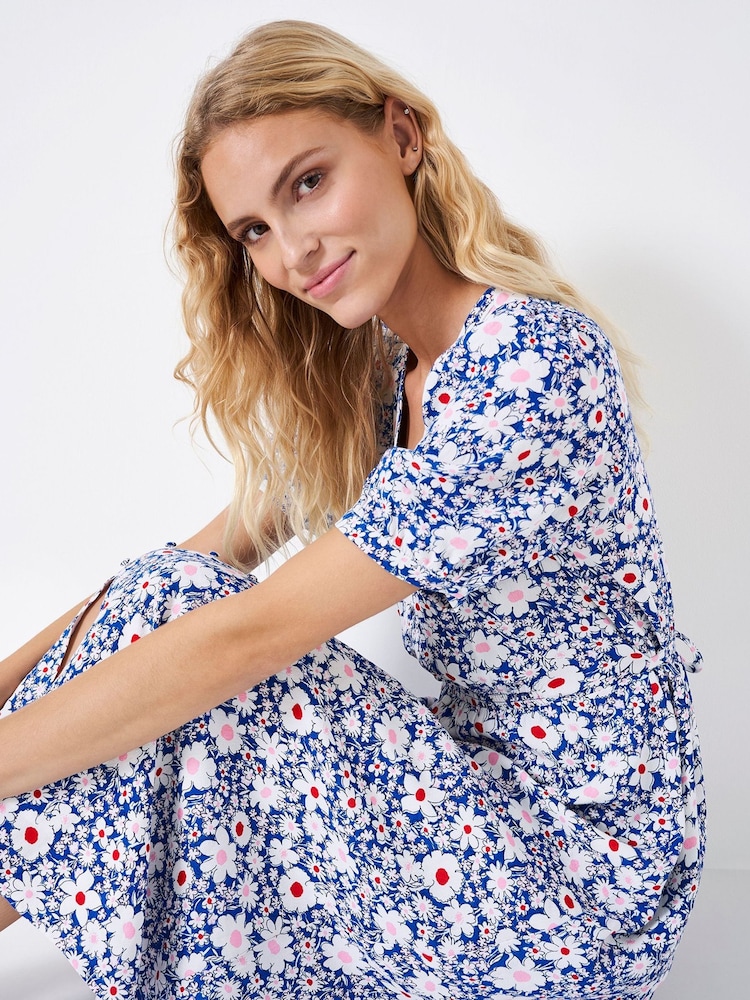 Crew Clothing Floral Button Down Lola Dress - Image 2 of 5