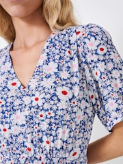 Crew Clothing Floral Button Down Lola Dress - Image 4 of 5