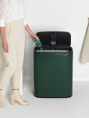 Brabantia Pine Green Bo Touch 60L Bin - Image 3 of 6
