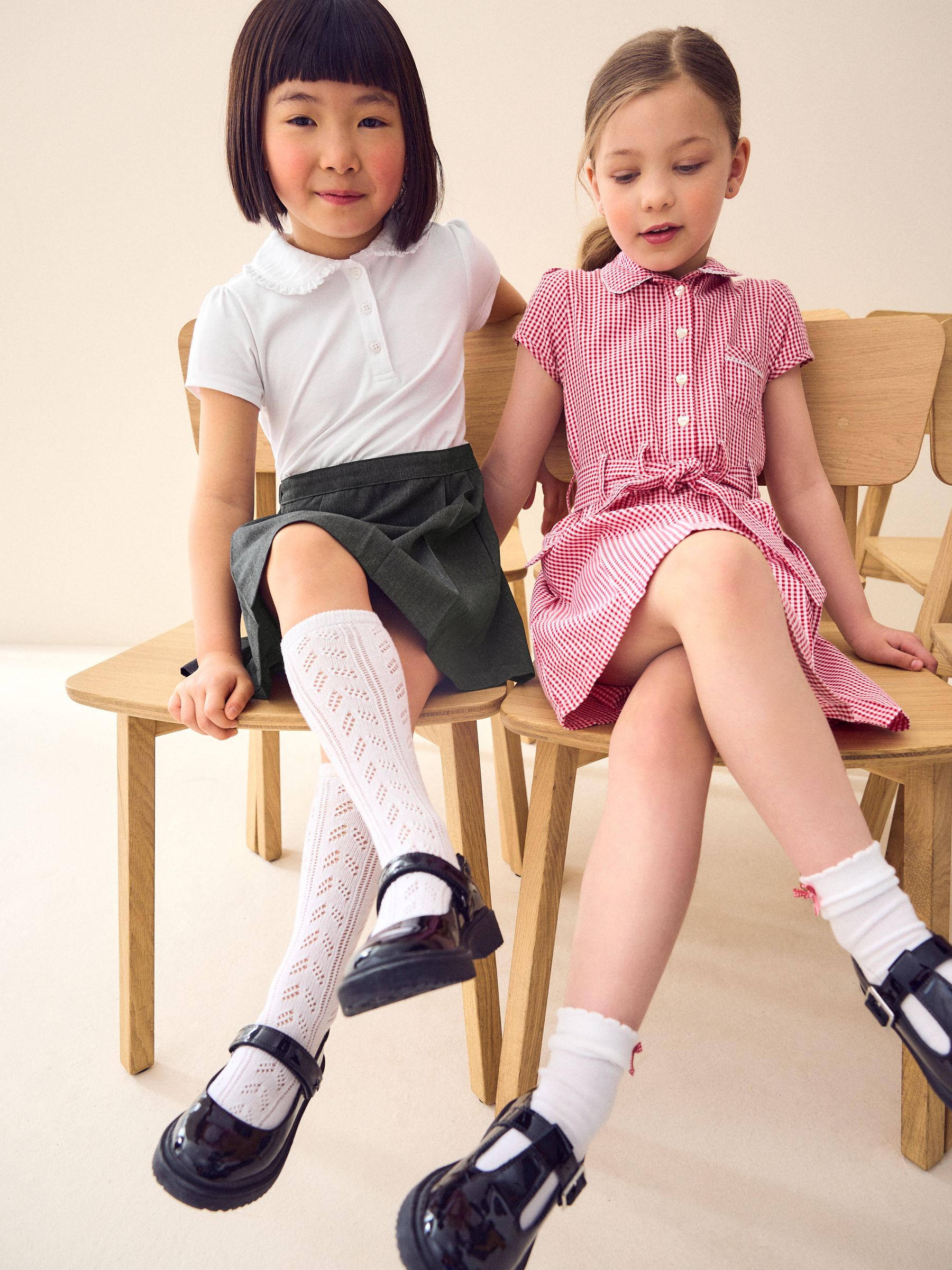 Cotton school pinafore shop