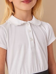 Grey 2-In-1 Short Sleeve School Pinafore Dress (3-14yrs) - Image 3 of 7