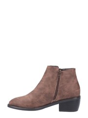 Divaz Brown Ruby Ankle Boots - Image 2 of 5