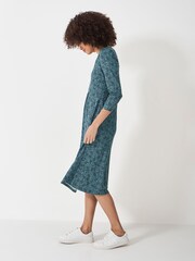 Crew Clothing Dorothy Jersey V-Neck Dress - Image 3 of 5