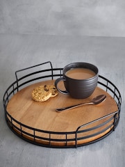 Wood Bronx Medium Tray - Image 2 of 3