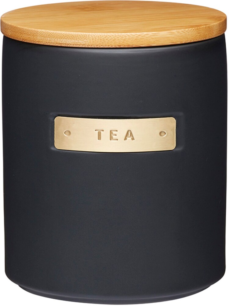Masterclass Black Matt Black Ceramic Tea Storage Jar - Image 6 of 6 Masterclass Black Matt Black Ceramic Tea Storage Jar - Image 6 of 6