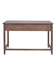 Pacific Multicoloured Pine Wood 3 Drawer Desk - Image 6 of 6