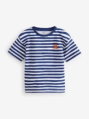Orange/Marineblau - Kurzarm-T-Shirts mit Figuren aus 100 % Baumwolle im 3er-Pack (3M.–7J.) - Bild 5 von 6