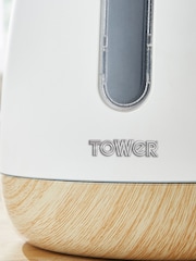 Tower Set of 3 Grey Scandi Storage Jars - Image 3 of 4