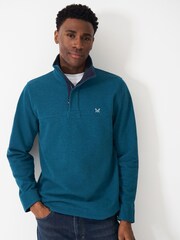 Crew Clothing Padstow Pique Sweatshirt - Image 1 of 5