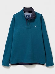 Crew Clothing Padstow Pique Sweatshirt - Image 4 of 5