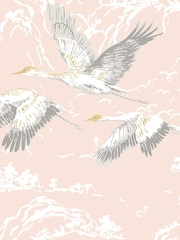 Laura Ashley Blush Pink Animalia Made To Measure Roller Blind - Image 3 of 5