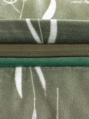 furn. Sage Green Fearne Botanical Polyester Filled Cushion - Image 5 of 6
