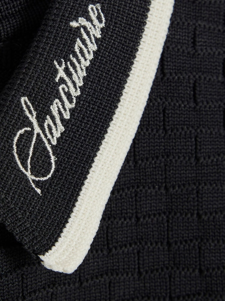 River Island Black Polo Top & Trouser Set - Image 5 of 5