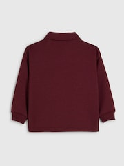 River Island Red Scuba Rugby Sweatshirt - Image 2 of 4
