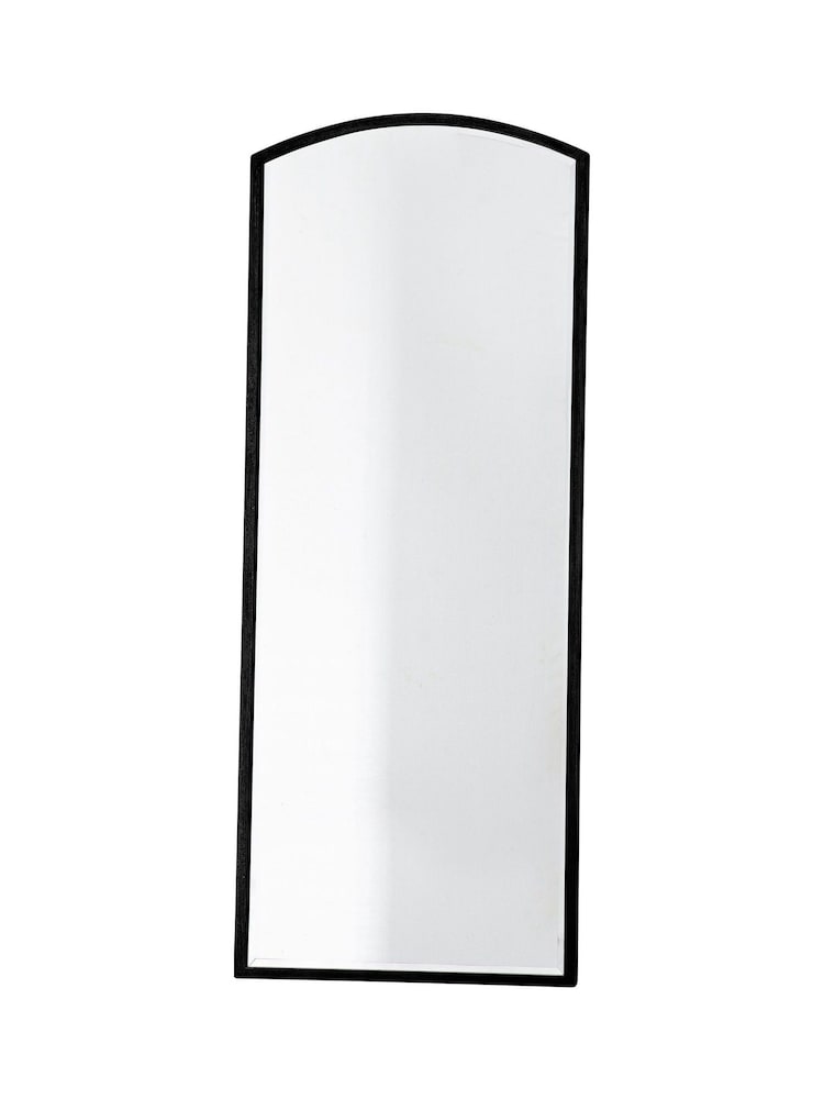 Gallery Home Black Ashford Antique Arch Mirror - Image 2 of 2 Gallery Home Black Ashford Antique Arch Mirror - Image 2 of 2