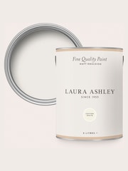 Laura Ashley Cotton White Matt Emulsion 5LT Paint - Image 3 of 4