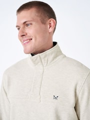 Crew Clothing Padstow Pique Sweatshirt - Image 3 of 5