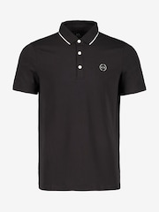 Armani Exchange Tipped Polo Shirt - Image 4 of 4