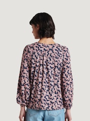 Thought Blue Thackery Lenzing™ EcoVero™ Printed Top - Image 2 of 6