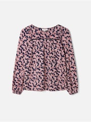Thought Blue Thackery Lenzing™ EcoVero™ Printed Top - Image 6 of 6