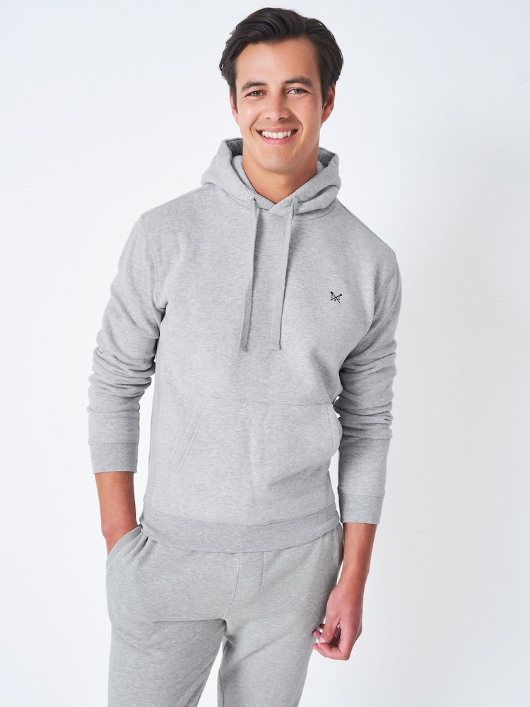 رمادي - هودي تشكيلة Crossed Oars من Crew Clothing - صورة 1 من 4 رمادي - هودي تشكيلة Crossed Oars من Crew Clothing - صورة 1 من 4