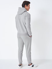 Crew Clothing Grey Crossed Oars Hoodie - Image 2 of 4