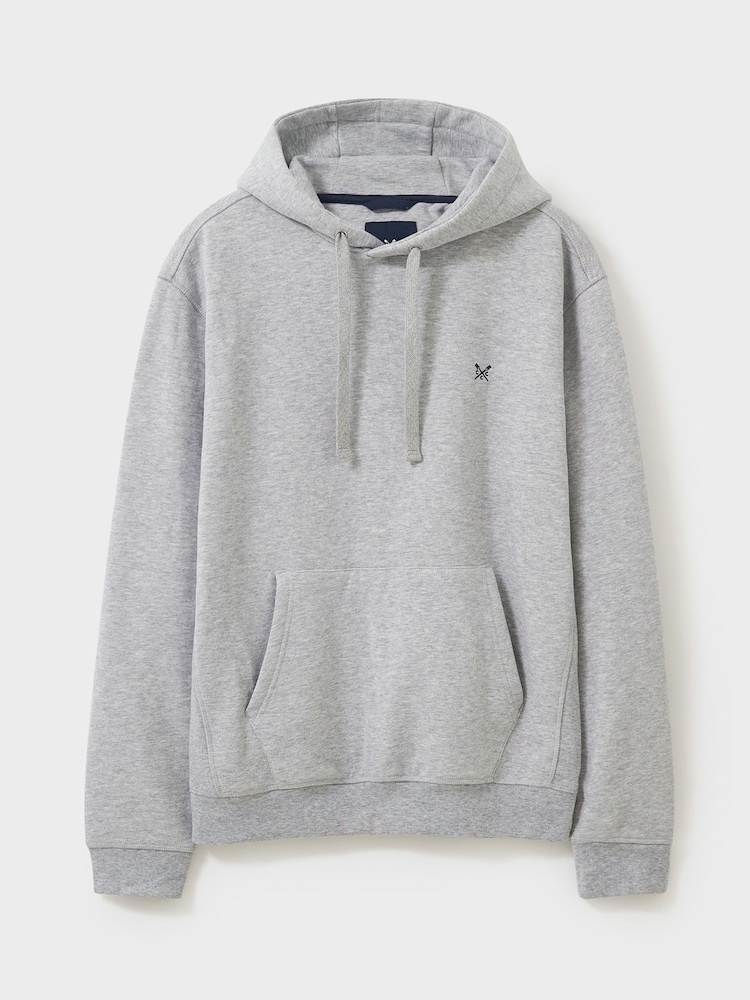 رمادي - هودي تشكيلة Crossed Oars من Crew Clothing - صورة 4 من 4 رمادي - هودي تشكيلة Crossed Oars من Crew Clothing - صورة 4 من 4