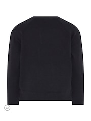 Yours Curve Black Knitted Bomber Jacket - Image 7 of 7