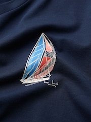 Seasalt Cornwall Blue Loggerhead T-Shirt - Image 5 of 5