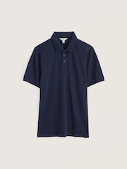 Seasalt Cornwall Navy Blue Balefire Polo Shirt - Image 4 of 5