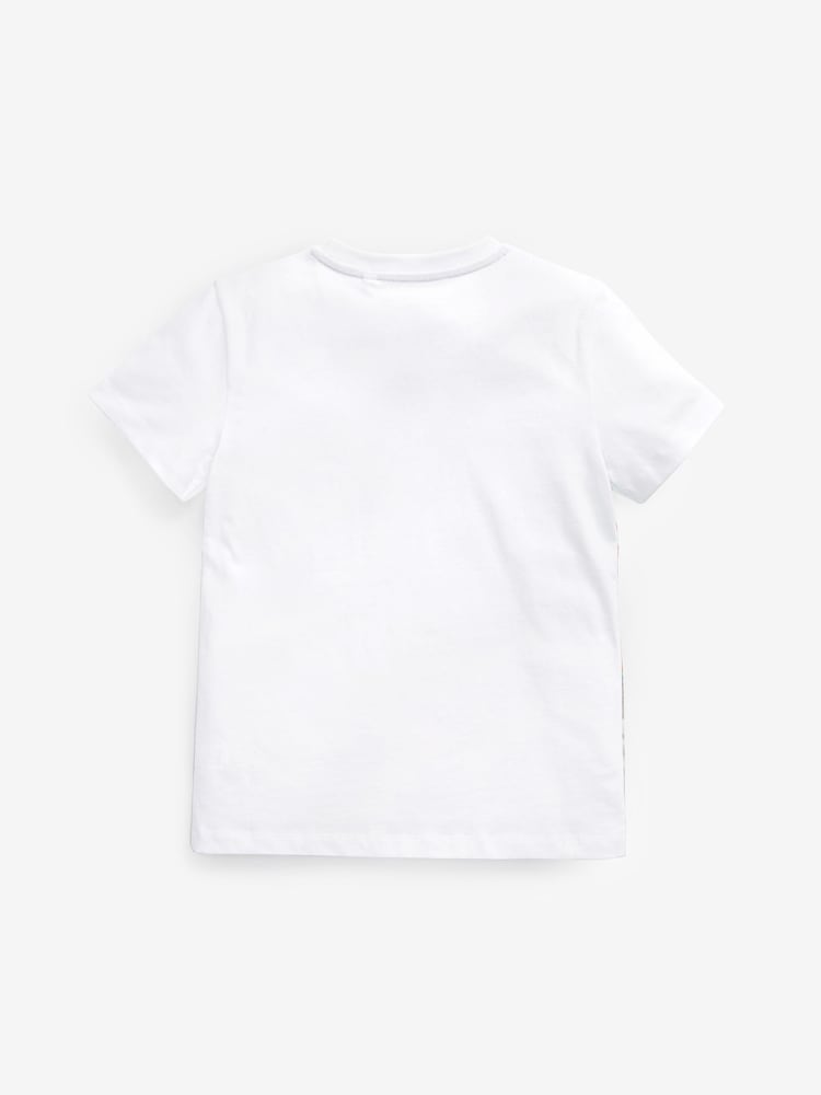 أبيض - Mario Gaming 100% Cotton T-Shirt (3-16yrs) - Image 2 of 3