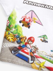 أبيض - Mario Gaming 100% Cotton T-Shirt (3-16yrs) - Image 3 of 3