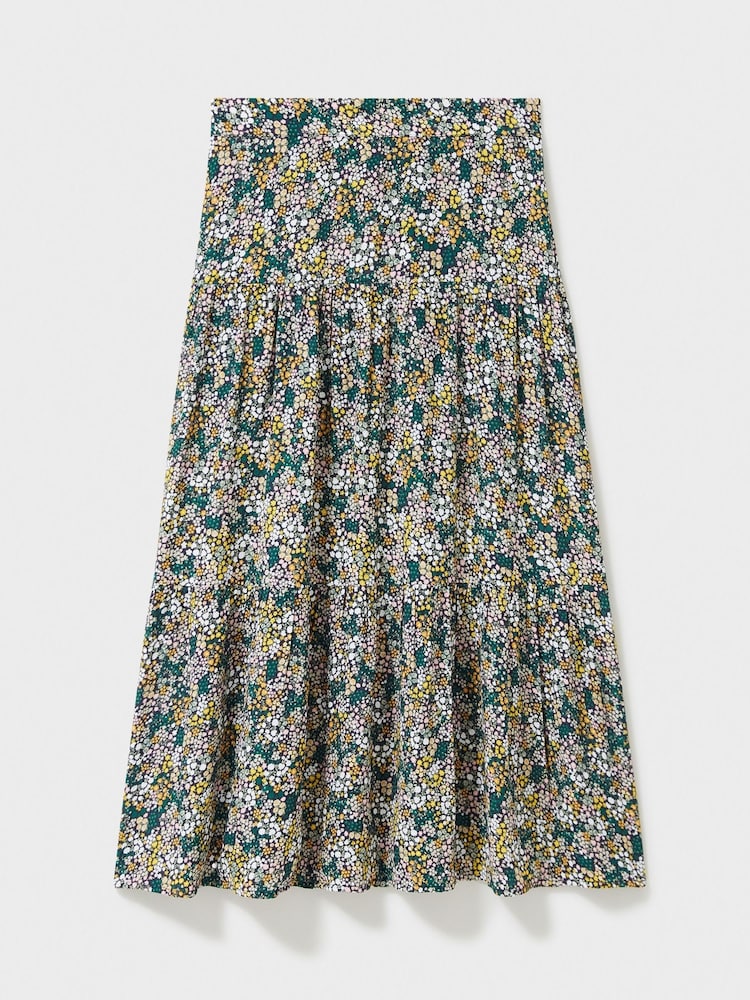 Crew Clothing Pleated Floral Skirt - Image 5 of 5