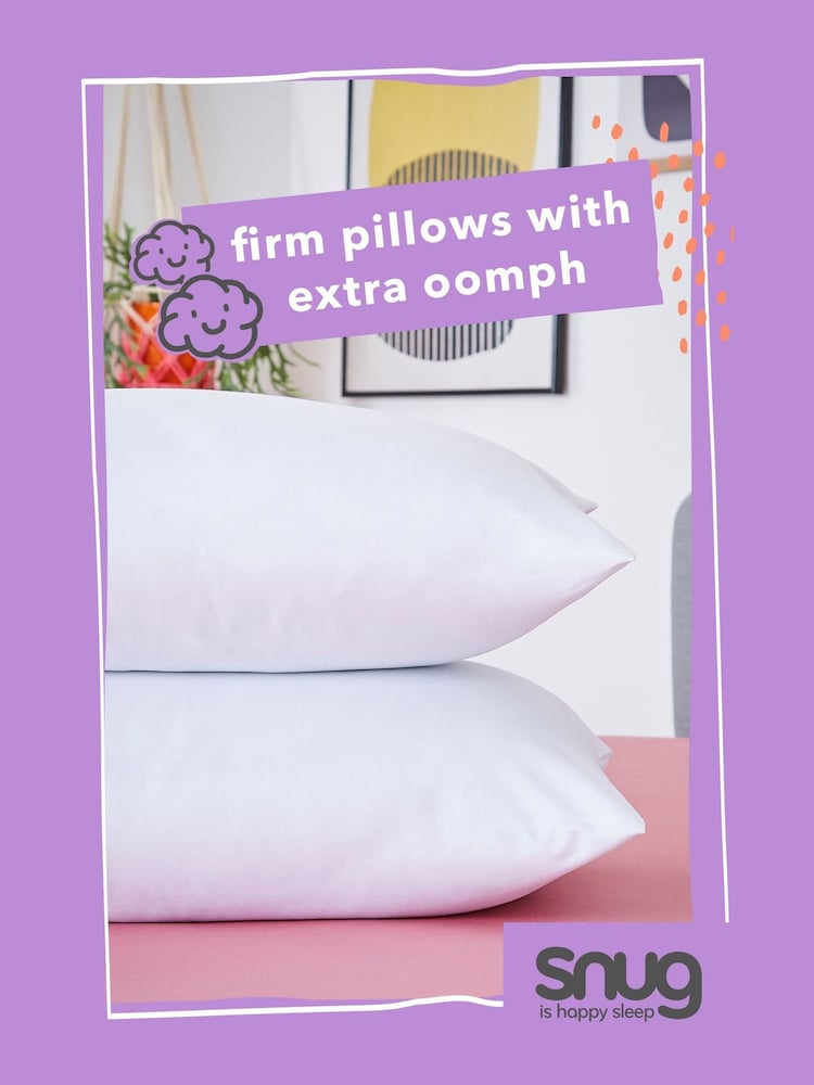 Snug Fantastically Firm Pillows - 2 Pack - Image 2 of 10