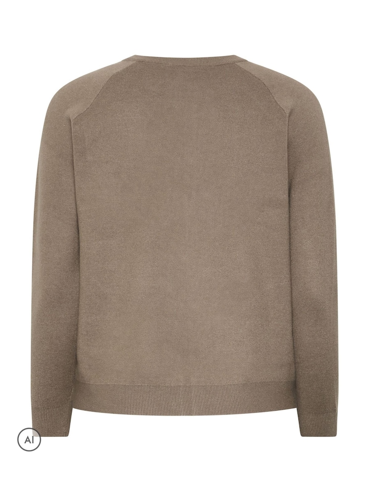 Yours Curve Knitted Bomber Jacket - Slika 8 od 8 Yours Curve Knitted Bomber Jacket - Slika 8 od 8