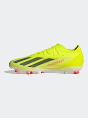 adidas Yellow Performance X Crazyfast Pro Firm Ground Boots - Image 2 of 10